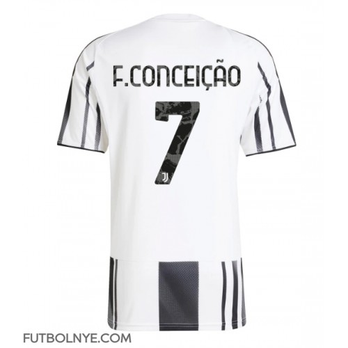 Camiseta Juventus Francisco Conceicao #7 Primera Equipación 2025-26 manga corta